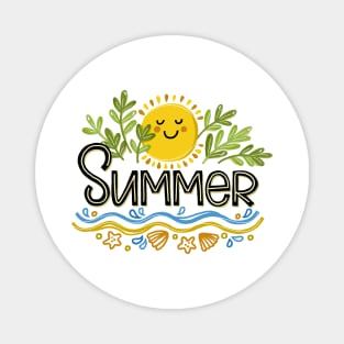 Summer Design, Summer Clothing, Summer vibe, Summer Sale Magnet